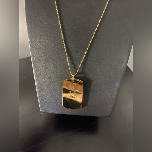 Uncommon James! “Mommy” Dog Tag Inspired Gold Necklace NWT! - Picture 5 of 8